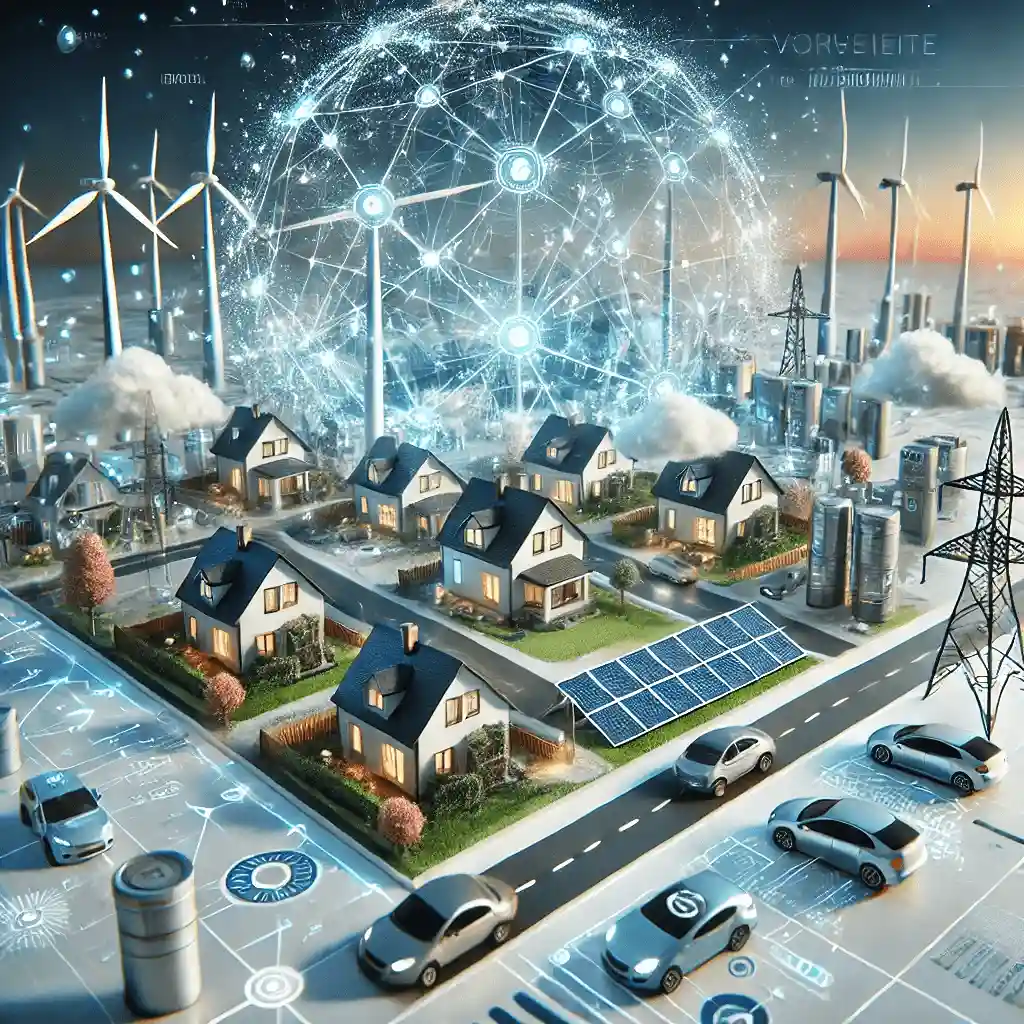 Intelligentes Stromnetz-Smart Grid-Energiefuchs